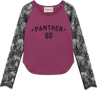 Valentino Garavani Tops, Dames, Paars, S, T-shirt