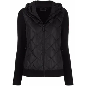 Canada Goose Hybridge Padded Knitted Hoodie