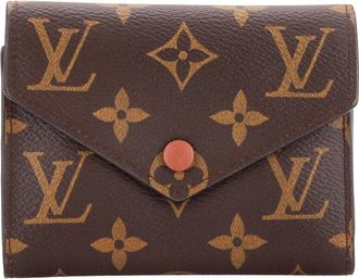 Louis Vuitton Brown Monogram Canvas Victorine Wallet (Authentic Pre-Loved)