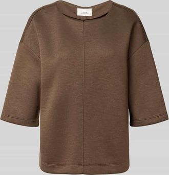 OPUS Sweatshirt mit Rundhalsausschnitt Modell Ginama in Hellbraun, Größe 38