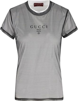 Gucci Double-layered Printed T-shirt