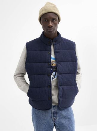 Polo Ralph Lauren Polo Shirt Ralph Lauren - Mens Indigo houndstooth vest