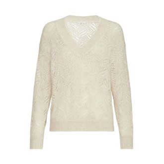 Brunello Cucinelli Mujer, Jerseys, Beige, Talla: S