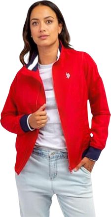U.S.Polo Association women Yacht Jacket, Racing Red, L