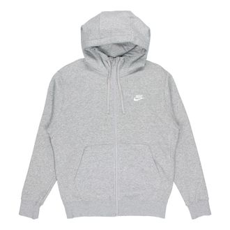 Nike Sportswear Club French Terry Full House Hoodie gray 804392-063