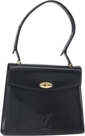 Louis Vuitton Pre-owned Vintage Handtas - Dames - Vintage Handtas - Zwart - ONE Size - Leer - Vintage