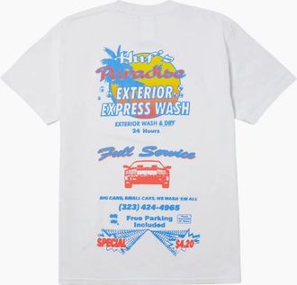HUF Mens HUF Full Service T-Shirt White - Size: 42