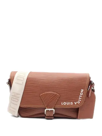 Louis Vuitton 2021s Montsouris messenger bag - unisex - Calf Leather - One Size - Brown