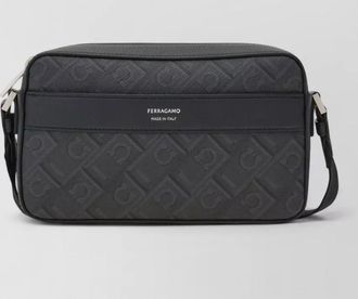 Ferragamo monogram shoulder bag rectangular shape