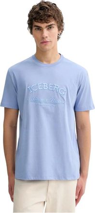 Iceberg T-Shirt - - Tops - Uomo - Blu - M