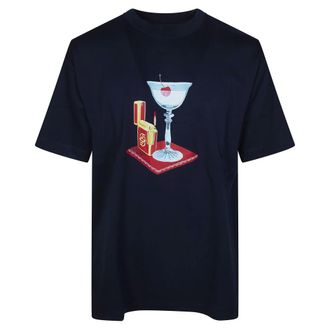 Dr&ocirc;le de Monsieur T-Shirts, male, Blue, XL, T-Shirt Cocktail