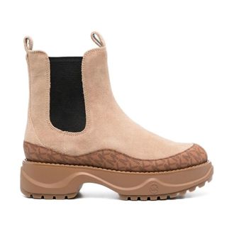 Michael Kors Dupree Bootie - Dames - Schoenen - Bruin - Maat: 39 EU