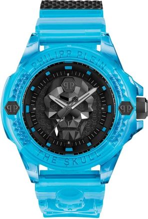 Philipp Plein The $kull Scuba Duba Edition - Heren - Horloges - Blauw - ONE Size - Accessoires