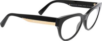 Bulgari Elegante Dames Zonnebril - Dames - Brillen - Zwart - ONE Size - Accessoires