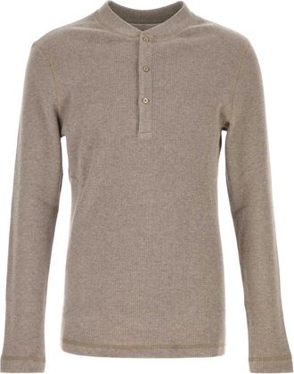 Brunello Cucinelli T-Shirt - - Tops - Uomo - Beige - L