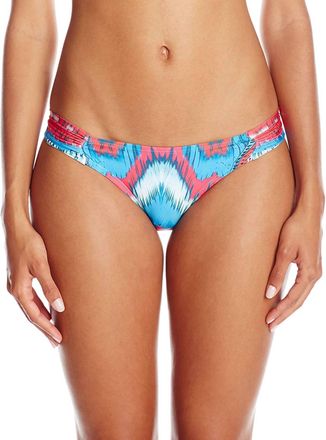 PQ Swim Women Mumbai Fanned Full Bikini Bottom Swimwear In Multi