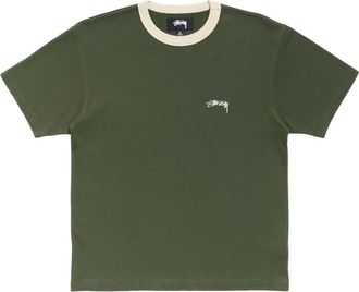 St&uuml;ssy Ringer T-Shirt Olive 1140399-OLIV