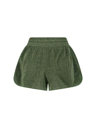 Os&eacute;ree Womens Trousers Green Polyamide