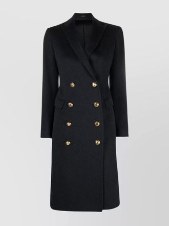 Tagliatore wool and cashmere blend coat
