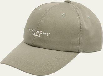 Givenchy Mens Logo Six-Panel Baseball Cap