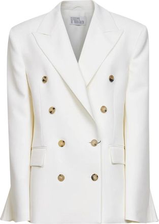 Giuseppe Di Morabito Giuseppe di Morabito Jassen White - Dames - Blazers - Wit - L - Wol - Jassen