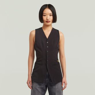 G-Star Top Bodywarmer - Zwart - Dames