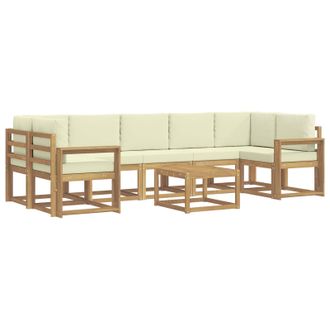 vidaXL Set Di Divani Da Esterno 6 Pz Vidaxl