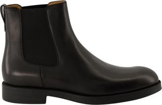 Tod's Chelsea Ankle Boot - Heren - Chelseaboots - Zwart - 42 EU - Leer - Schoenen