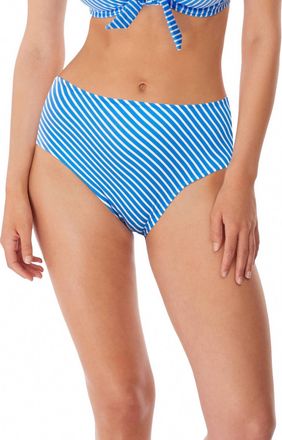 Freya Beach Hut High-Waisted Bikini Bottoms In Blue Moon