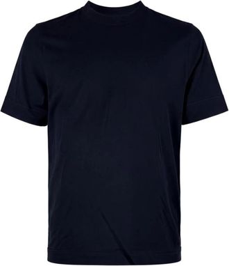 Tagliatore Mock Neck T-shirt - Heren - T-shirts - Zwart - M - Tops