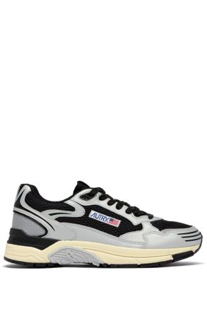 Autry Silver Black Hyperway Sneakers