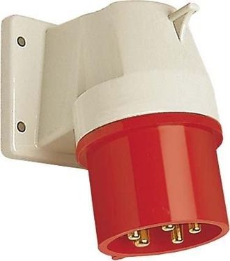 Walther Design Conector El&eacute;ctrico 32a Rojo 5 Pines Ip44
