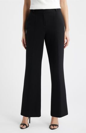 Elie Tahari The Jennie Trousers in Noir at Nordstrom, Size 10