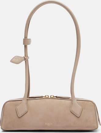 Alaia Alaïa Borsa a spalla Le Teckel Small in suede