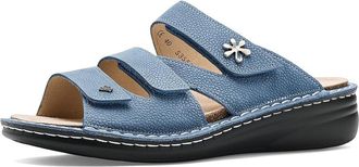 Finn Comfort Grenada Sky Streetnubuk Womens Sandals Sky : EU 42 (US Womens 10.5-11) Medium, Leather