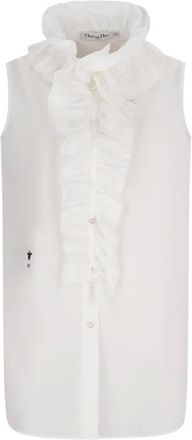 Dior Donna, Camicette, Bianco, S, new