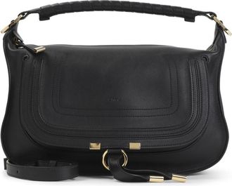 Chlo&eacute; Black Marcie Small Shoulder Bag