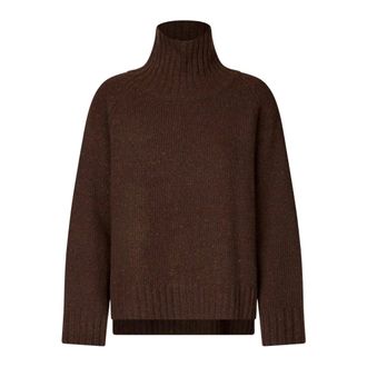 Masai Brooklyn Jersey Top - Dames - Coltruien - Bruin - M - Truien & Vesten