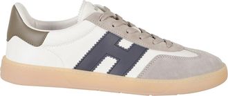 Hogan Coole Sneakers - Heren - Sneakers - Wit - 40 1/2 EU - Katoen - Schoenen