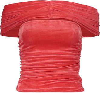Alberta Ferretti Mujer, Blusas y Camisas, Rojo, Talla: S