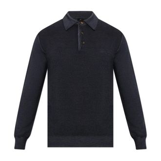 Etro Heren, Truien, Blauw, Maat: XL Wol