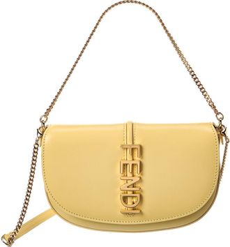 Fendi Fendi Fendigraphy Leather Wallet On Chain