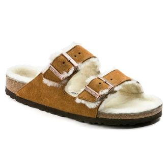 Birkenstock Arizona - female - Birkenstock - Sliders - Brown - 3 UK - Shoes