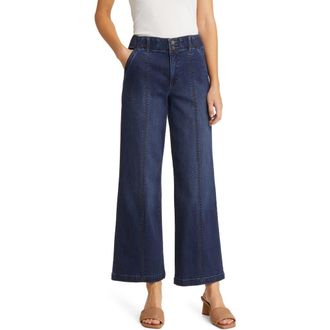 Wit & Wisdom AbSolution Skyrise Wide Leg Jeans in Indigo at Nordstrom Rack, Size 10