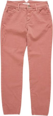 Cycle Brigitte Skinny Enkellaars Jeans - Dames - Vrijetijds broeken - Roze - W27 - Katoen - Broeken