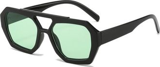 Generic Commuter Womens Vacation Outdoor Mens Sunglasses(Green)