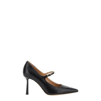 Caf&egrave;noir Decollet&eacute; in Nappa con Cinturino - - Shoes - Donna - Nero - 39 EU