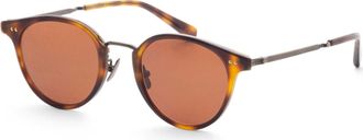 Garrett Leight Unisex 46 mm Brown Sunglasses