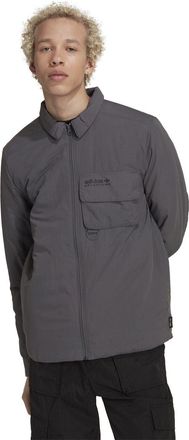 adidas Originals ADIDAS Originals Mens Adv Wntr Regular Fit Long Sleeve Shirt in Grey - Size X-Small