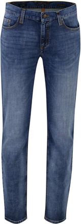 Alberto Alberto, Heren, Jeans, Blauw, Maat: W38 L32 Katoen